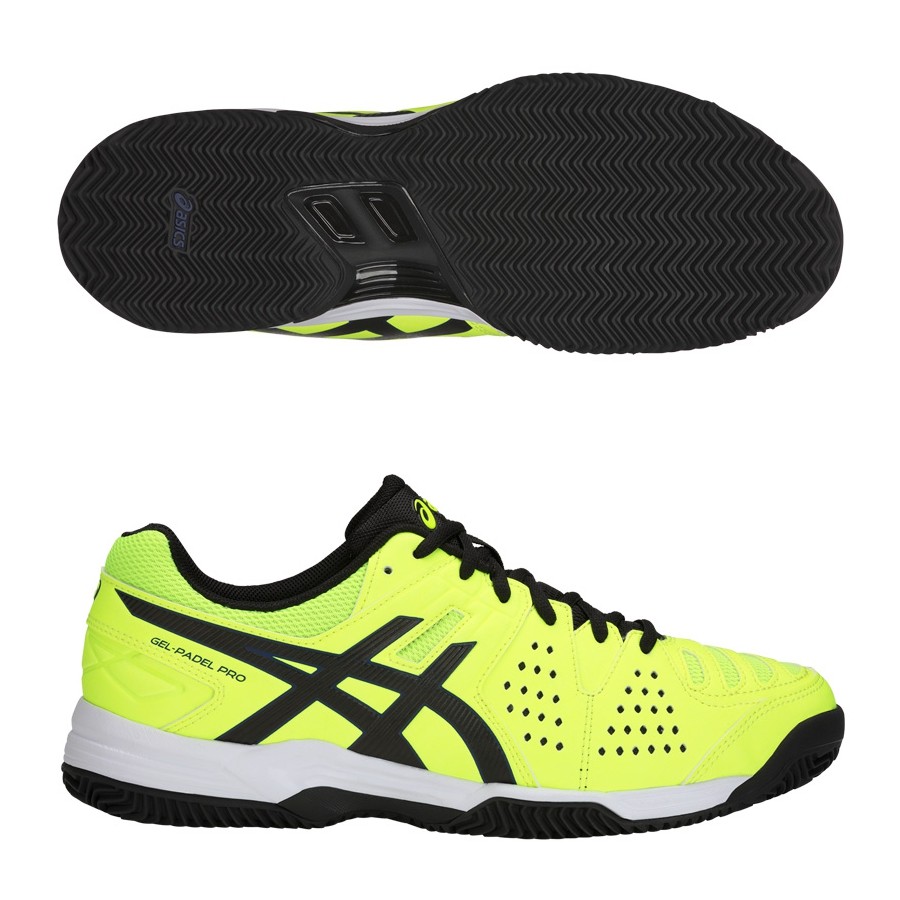 Zapatillas Asics Gel Padel Pro 3 SG Flash Yellow / Black 2018