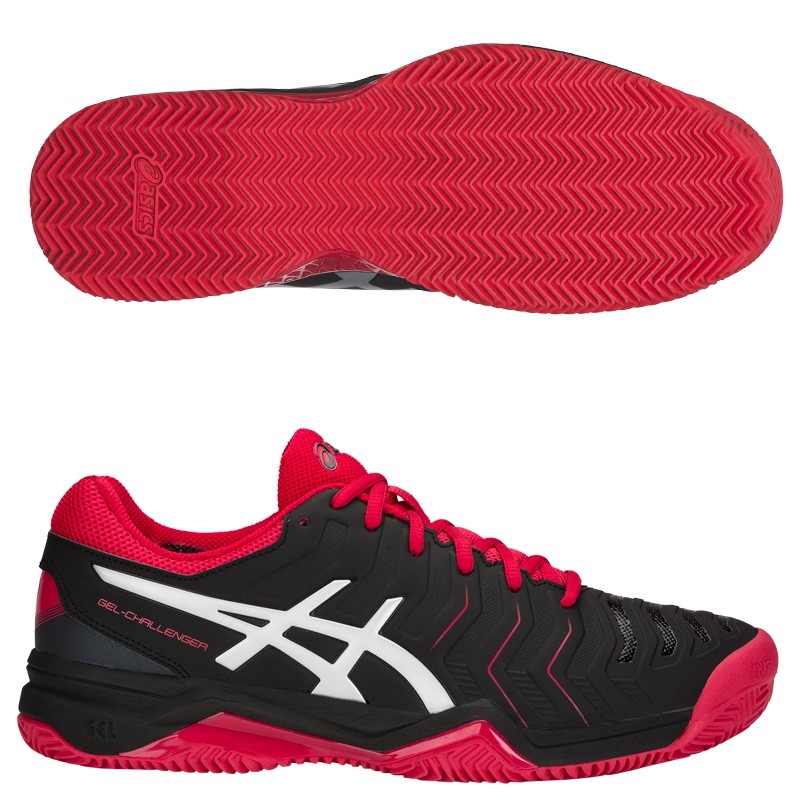 Zapatillas Asics Gel Challenger 11 Clay Black / Silver 2018