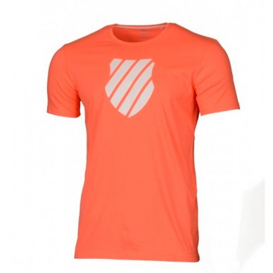 Camiseta Kswiss Logo Neon Blaze 2018