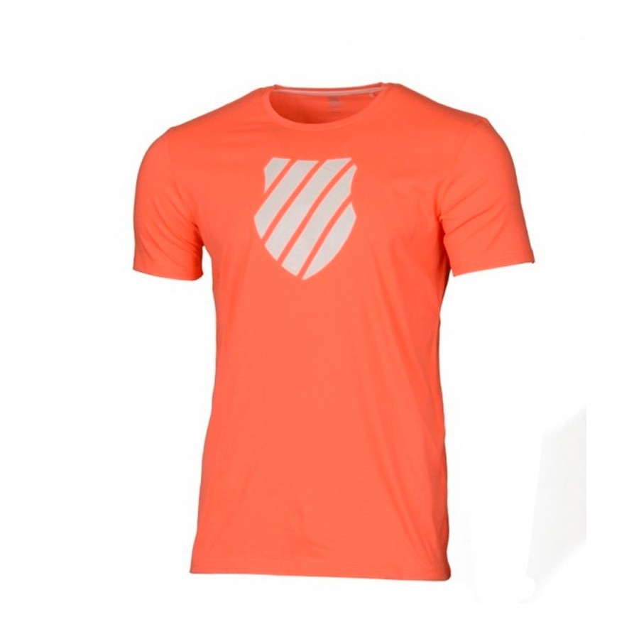 Camiseta Kswiss Logo Neon Blaze 2018