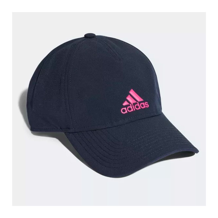 Gorra Adidas C40 5p Azul Logo Rosa 2018