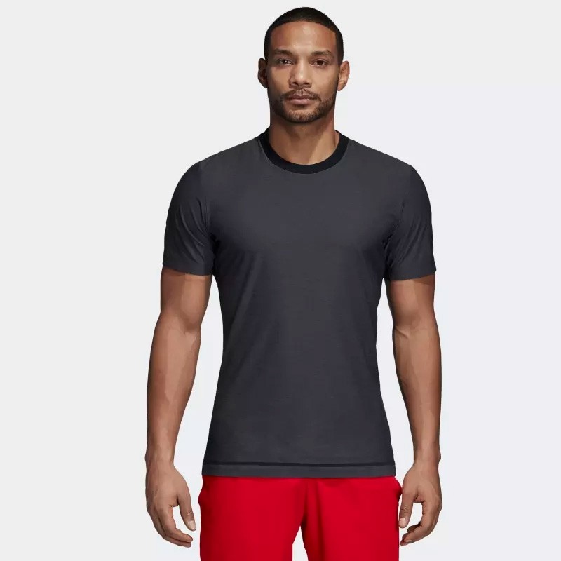 Camiseta Adidas Barricade Black Heather 2018 Camiseta Adidas Barricade Black Heather 2018