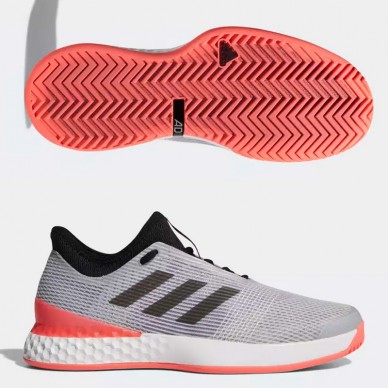 Zapatillas Adidas Adizero Ubersonic 3 Silver / Core 2018