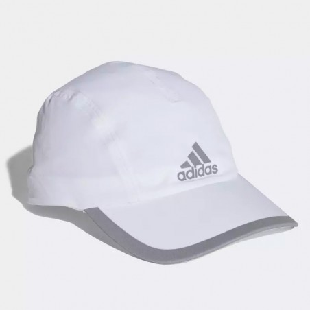 Gorra Adidas Blanca con logo Gris 2018 - de Padel