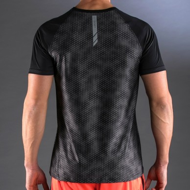 Camiseta Endless hombre Feisty Hexagon Black