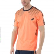 Camiseta Bullpadel Imotep Naranja Flúor