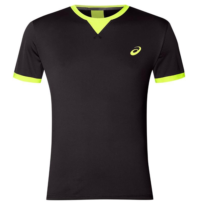 Camiseta Asics SS Top Black / Yellow 2018 Camiseta Asics SS Top Black / Yellow 2018