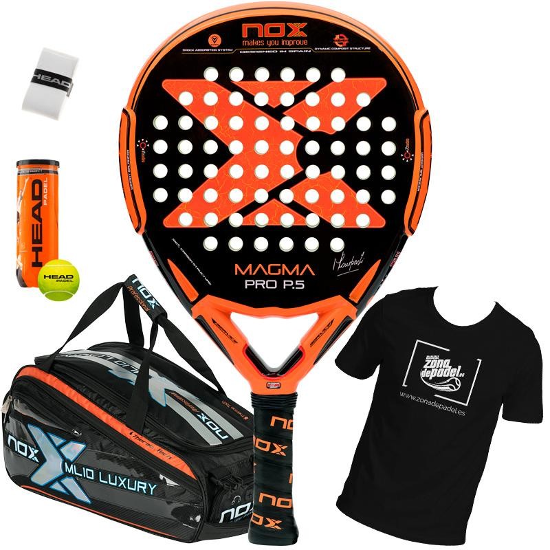 Pack Magma Pro P.5 + Paletero ML10 Plata 2019 Pack Magma Pro P.5 + Paletero ML10 Plata 2019
