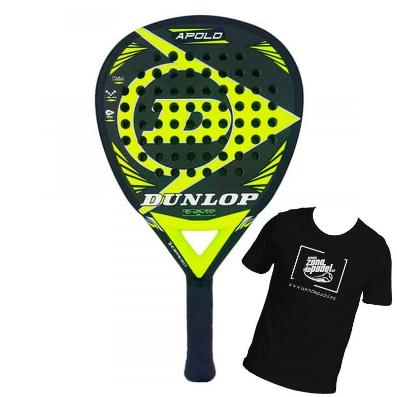 Pala Dunlop Carbono Apolo Amarilla 2018 Pala Dunlop Carbono Apolo Amarilla 2018