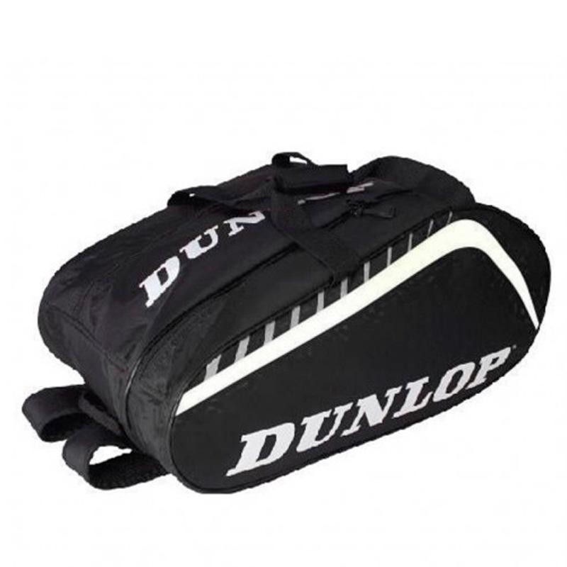 Paletero Dunlop Play White Black 2018 Paletero Dunlop Play White Black 2018