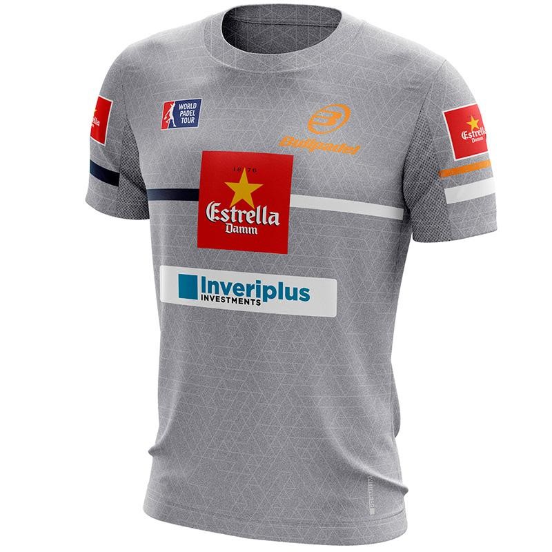 Camiseta Bullpadel Intria Maxi Sanchez Gris 2019