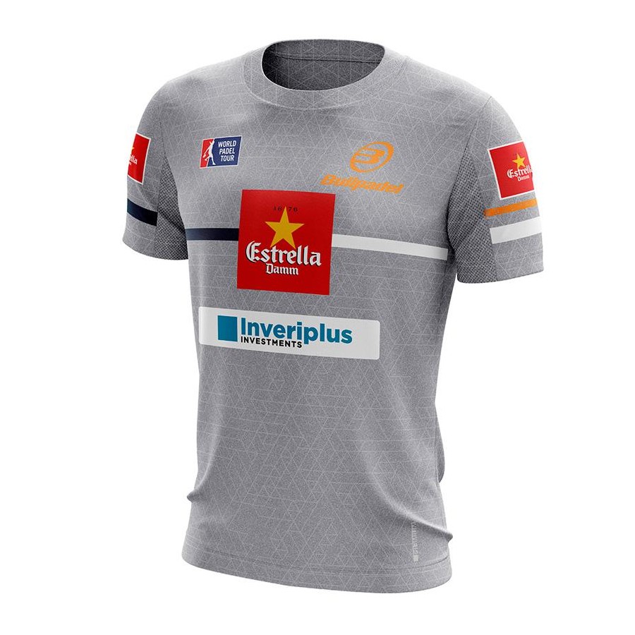 Camiseta Bullpadel Intria Maxi Sanchez Gris 2019