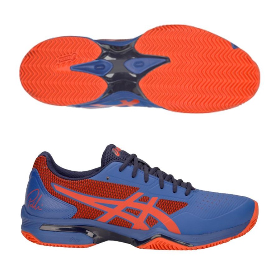 Asics Gel Padel 2 Azules Rojas 2019 - Zona de Padel