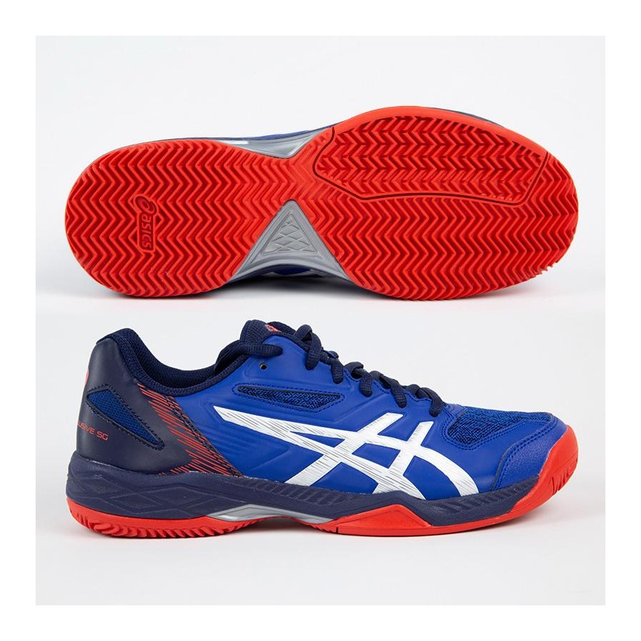 Zapatillas Asics Gel Padel Exclusive 5SG Blue / White 2019