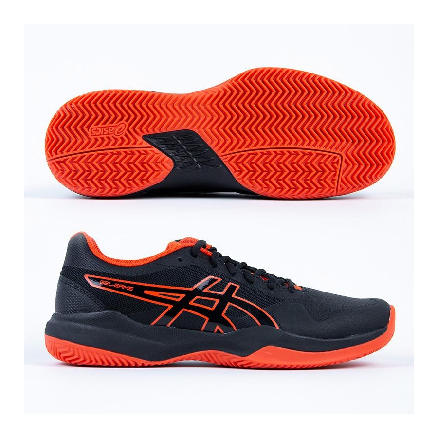 Zapatillas Asics Gel Game 7 Clay Black / Cherry Tomato 2019