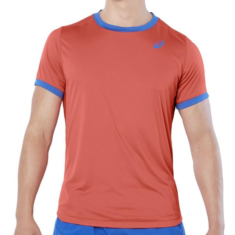 Camiseta Asics Club SS Top Red Snapper 2019