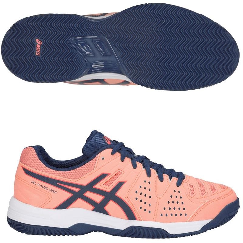 Zapatillas Asics Gel Padel Pro 3 SG Woman Grapefruit 2019