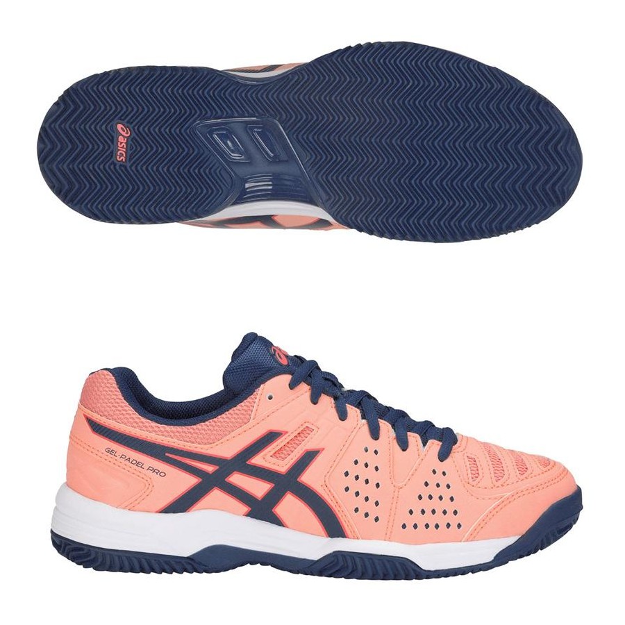 Zapatillas Asics Gel Padel Pro 3 SG Woman Grapefruit 2019