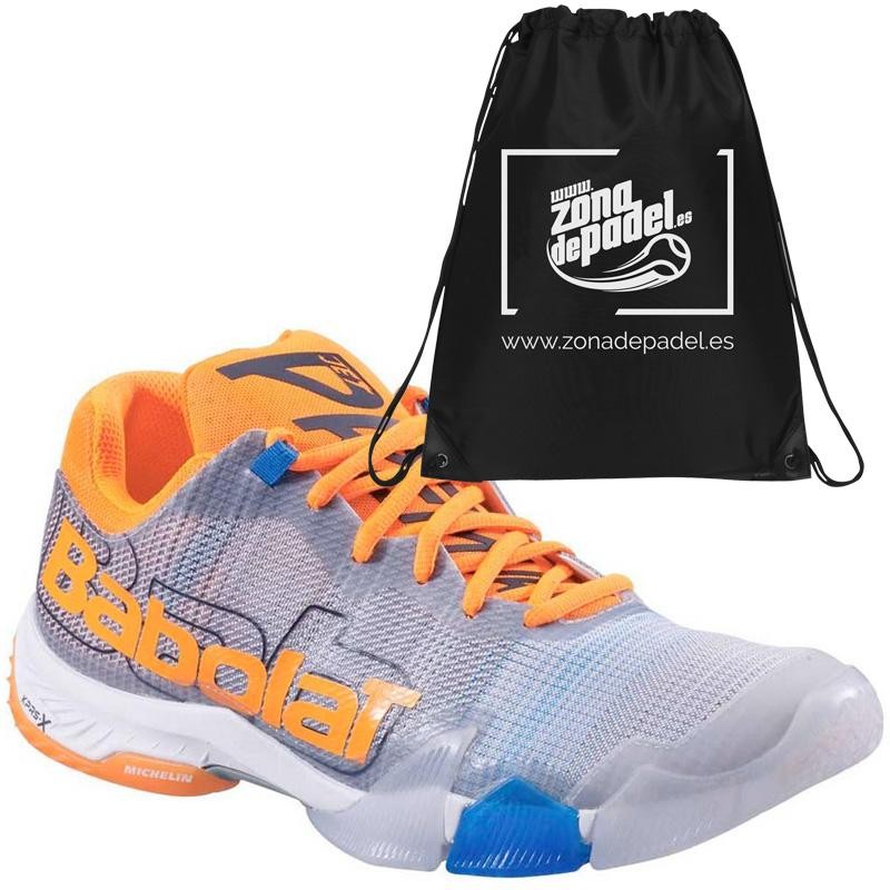 Zapatillas Babolat Jet Premura Grey Orange 2019 Zapatillas Babolat Jet Premura Grey Orange 2019