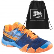 Zapatillas Babolat Movea Bleu Orange 2019