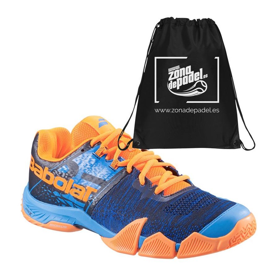 Zapatillas Babolat Movea Bleu Orange 2019