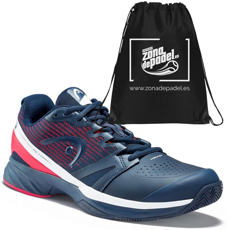 Zapatillas Head Sprint Pro 2.5 Dark Blue Red 2019 Zapatillas Head Sprint Pro 2.5 Dark Blue Red 2019