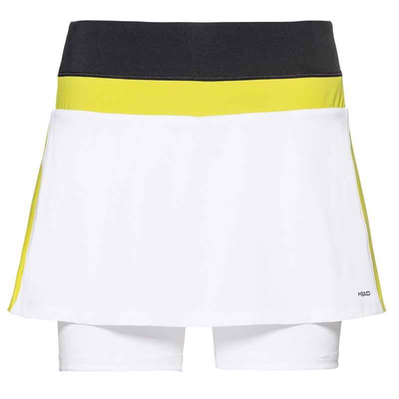 Falda Head Emma Skort White Yellow 2019 Falda Head Emma Skort White Yellow 2019