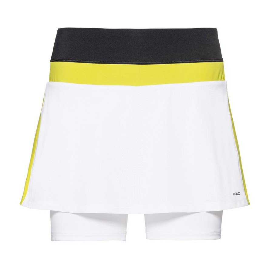 Falda Head Emma Skort White Yellow 2019