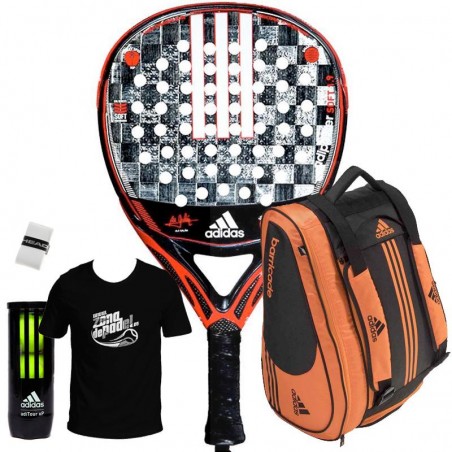 identificación espontáneo sangre pack Adidas Adipower Attack Soft 1.9 + Paletero 2019 - Zona de Padel - Zona  de Padel