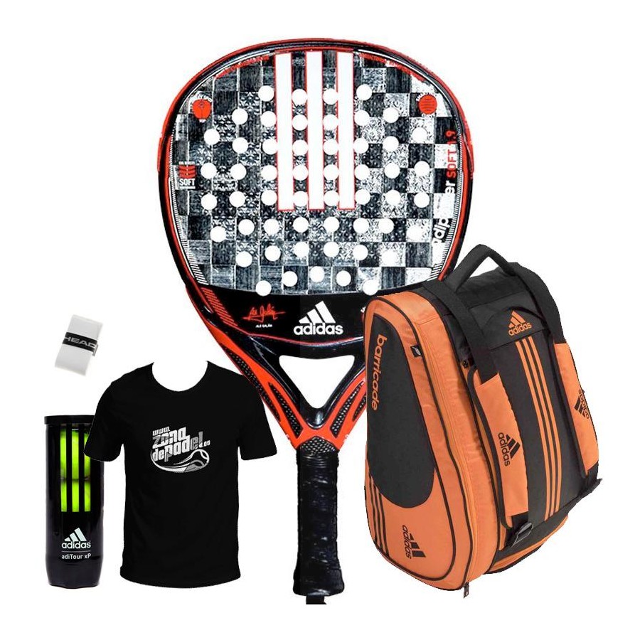 Pack Adidas Adipower Attack Soft 1.9 + Paletero 2019