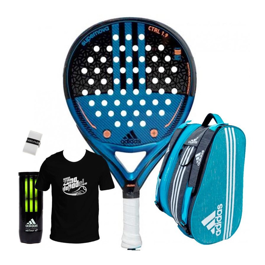 Pack Adidas Supernova Control 1.9 + Paletero 2019