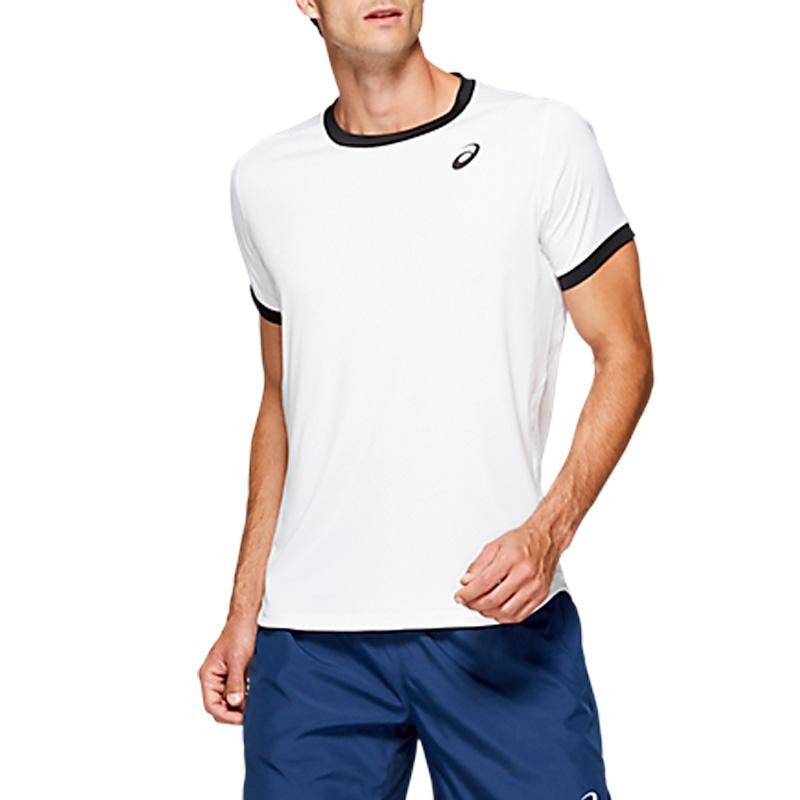 Camiseta asics Club SS Top Brilliant White 2019 Camiseta asics Club SS Top Brilliant White 2019