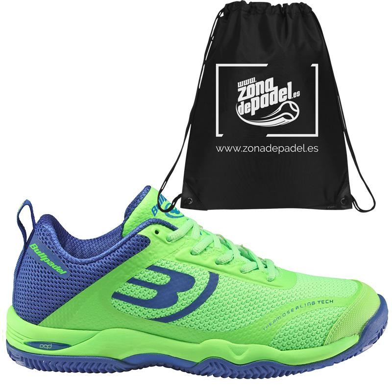 Zapatillas Bullpadel Bexer Verde Azul Real 2019 Zapatillas Bullpadel Bexer Verde Azul Real 2019