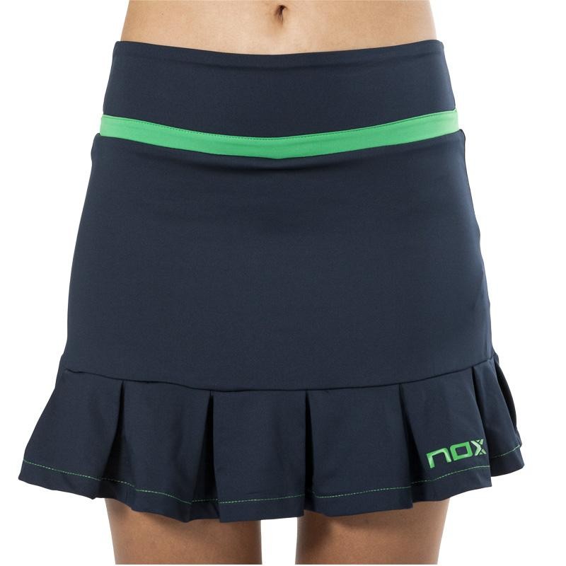 Falda Nox Pro Azul Logo Verde 2019