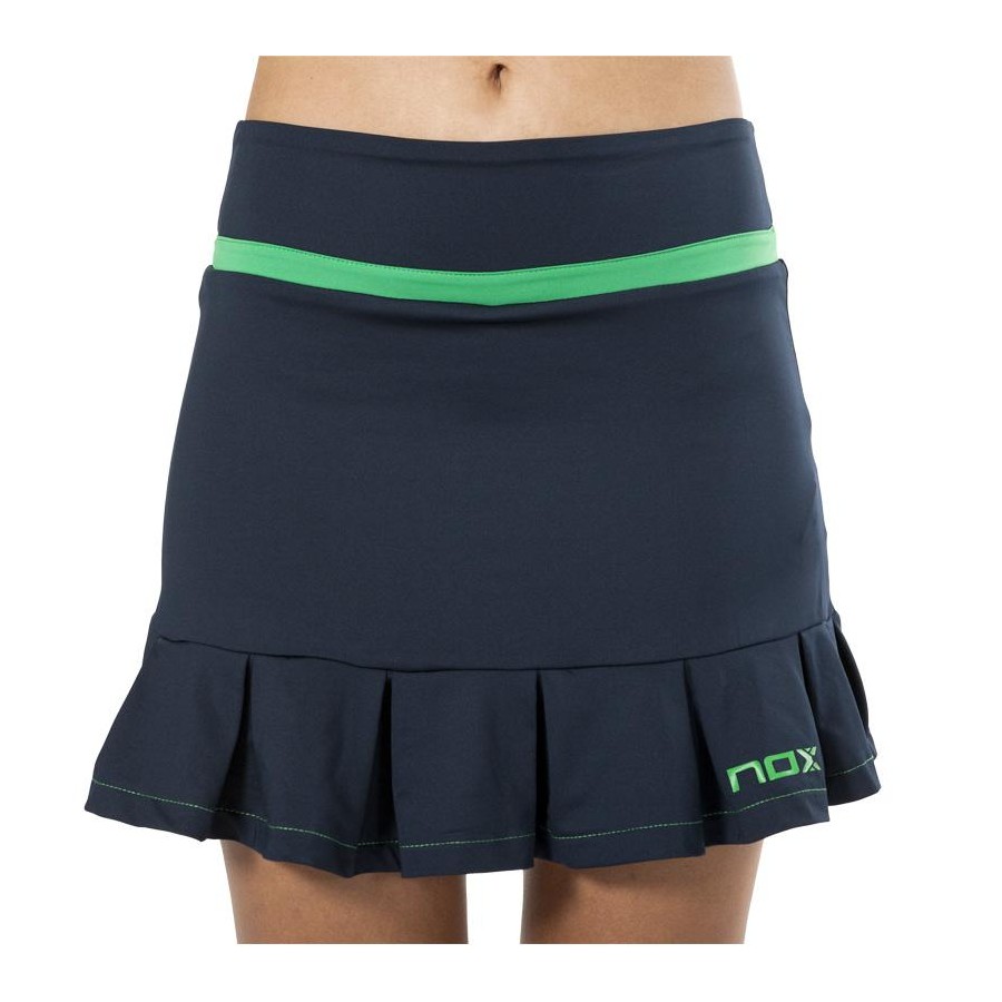 Falda Nox Pro Azul Logo Verde 2019