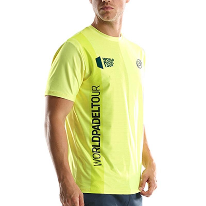 Camiseta Bullpadel Tugo WPT Amarillo Limon Fluor 2019 Camiseta Bullpadel Tugo WPT Amarillo Limon Fluor 2019