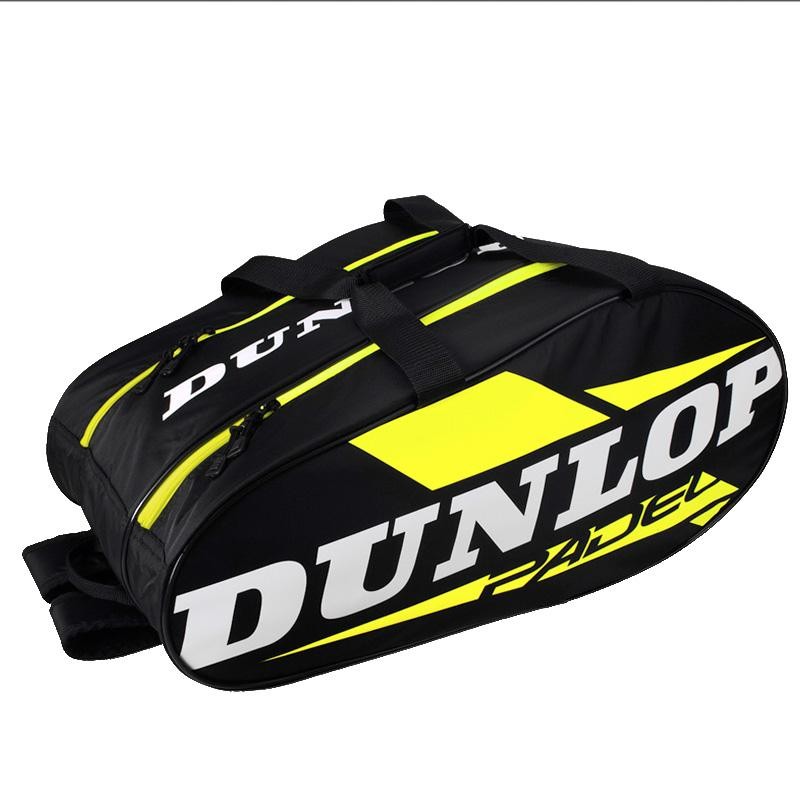 Paletero Dunlop Play Black Yellow 2019 Paletero Dunlop Play Black Yellow 2019
