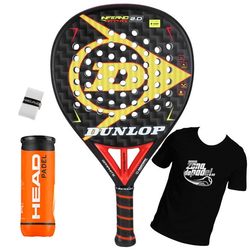 Pala Dunlop Inferno Graphite 2.0 HL 2019 Pala Dunlop Inferno Graphite 2.0 HL 2019