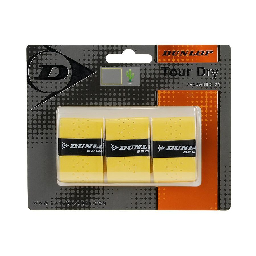 Overgrip Dunlop Tour Dry Yellow