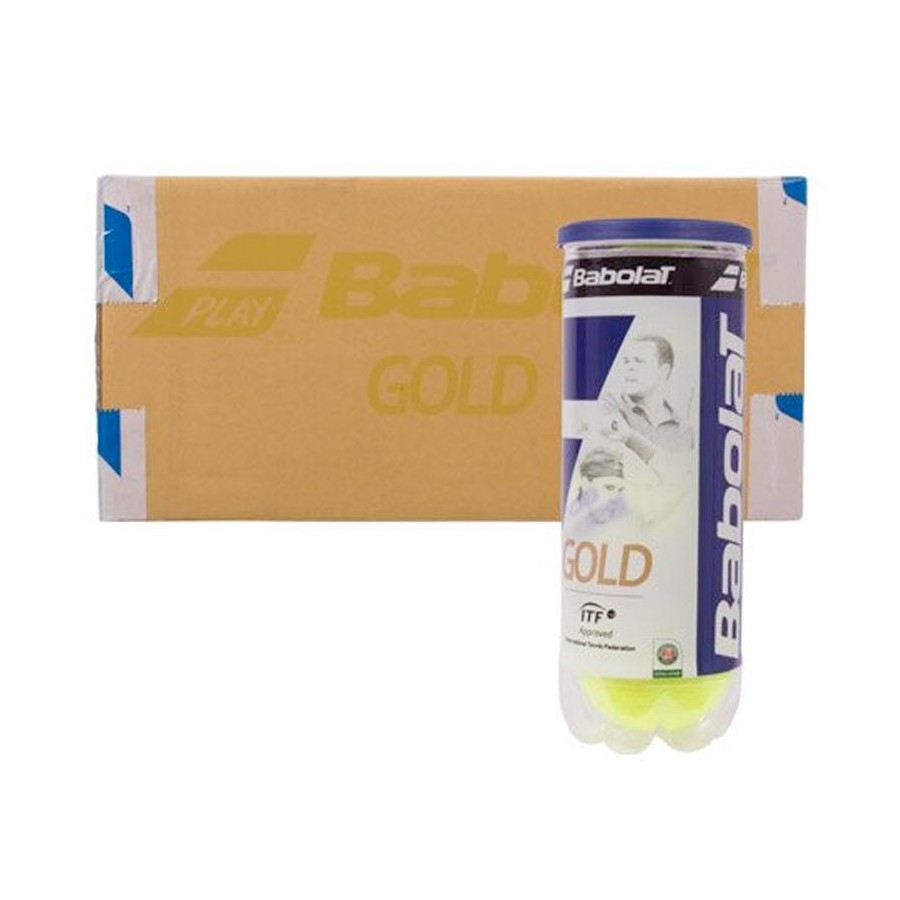 Cajón Pelotas Babolat Tenis Gold 24 x 3