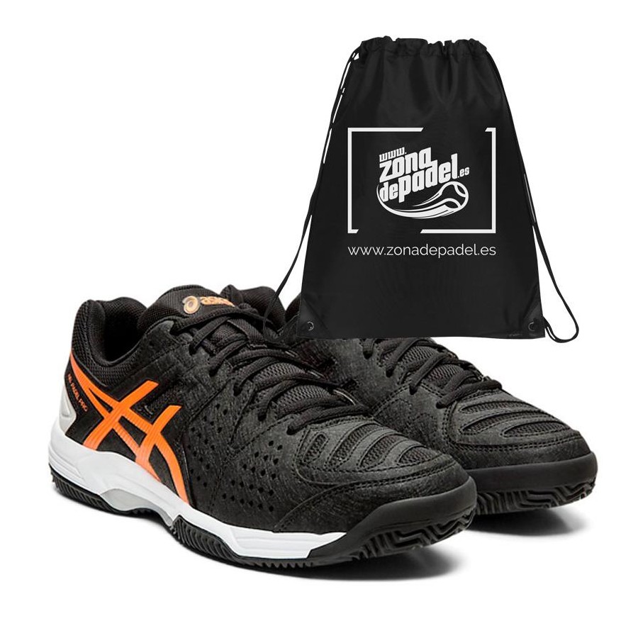 Zapatillas Asics Gel Padel Pro 3 SG Black Flash Coral 2019