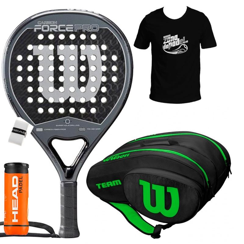 Pack Wilson Carbon Force Pro + Paletero 2019 Pack Wilson Carbon Force Pro + Paletero 2019