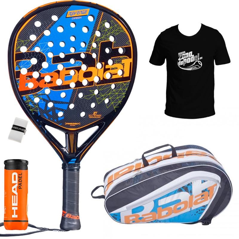Pack Babolat Revenge Carbon + Paletero 2019 Pack Babolat Revenge Carbon + Paletero 2019