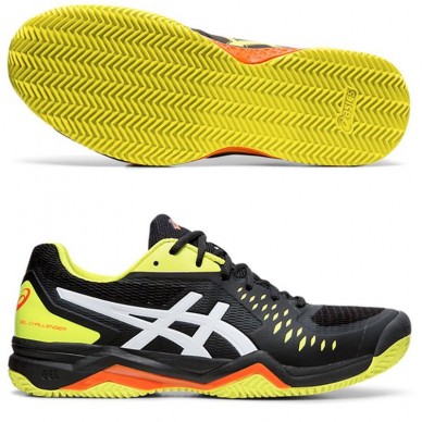 Zapatillas Asics Gel Challenger 12 Clay Black Sour Yuzu 2019