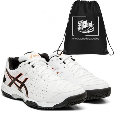 Zapatillas aSICS Gel Padel Pro 3 SG White Black 2019