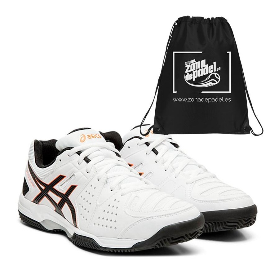 Zapatillas aSICS Gel Padel Pro 3 SG White Black 2019