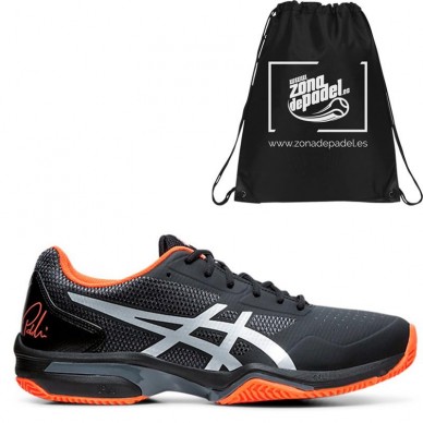 asics gel lima padel negro