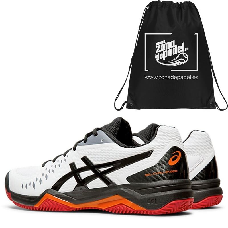 Zapatillas Asics Gel Challenger 12 Clay White Black 2019