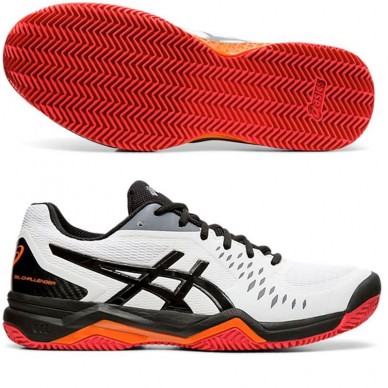 Zapatillas Asics Gel Challenger 12 Clay White Black 2019