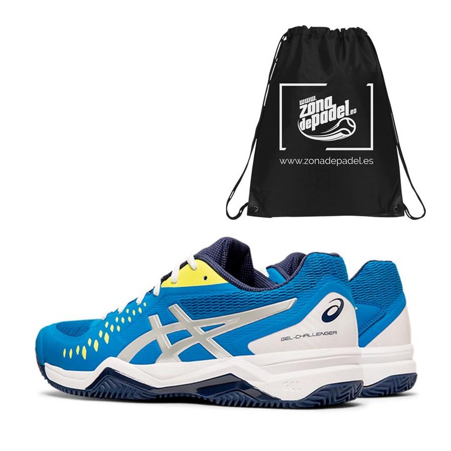 Zapatillas Asics Gel Challenger 12 Clay Blue Silver 2019